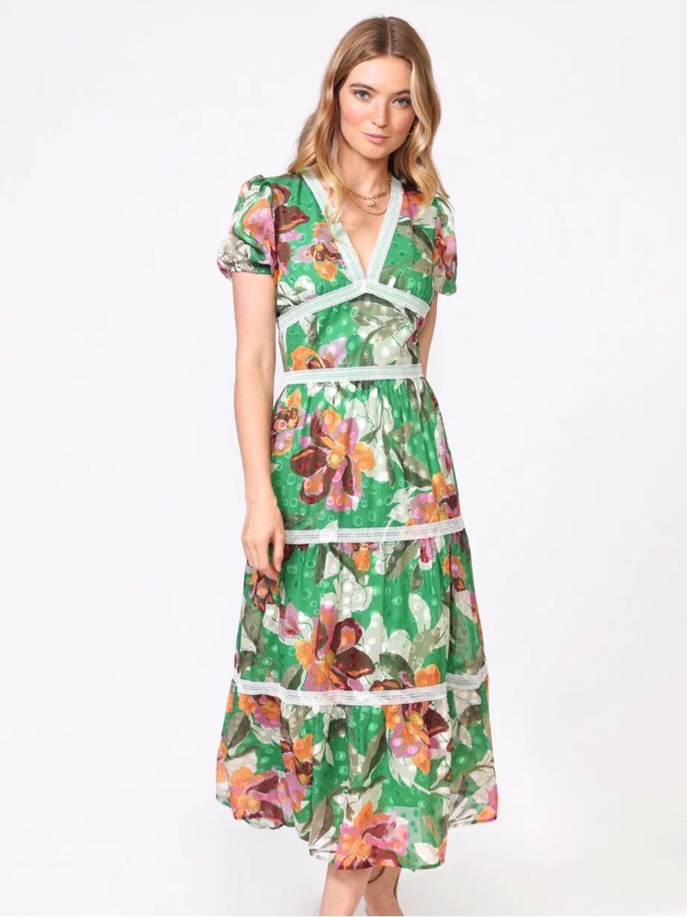Adelyn Rae Midi Dress